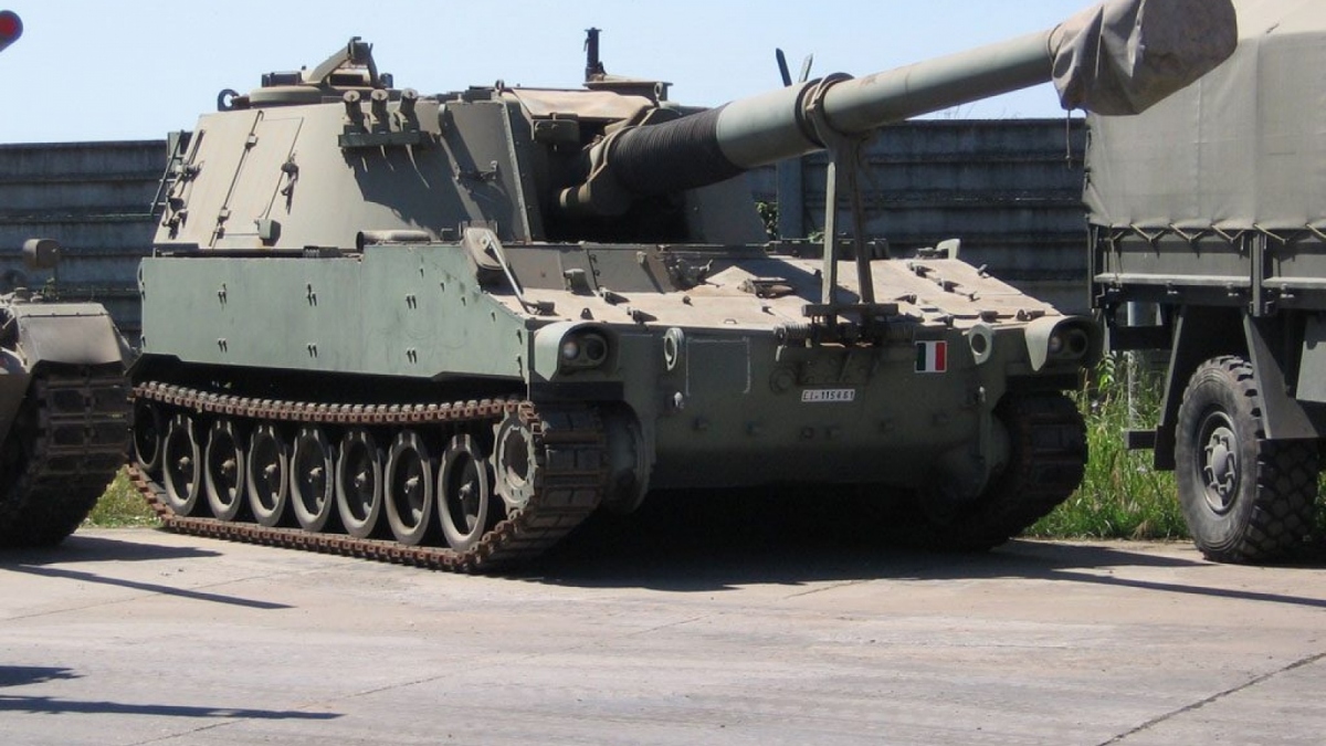 Ukraine khai hỏa pháo tự hành M109L công phá phòng tuyến Nga